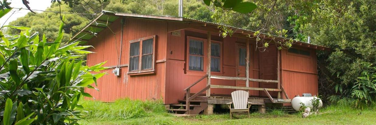 The Red Studio Cabin West Kauai Lodging Kekaha Waimea Hawaii