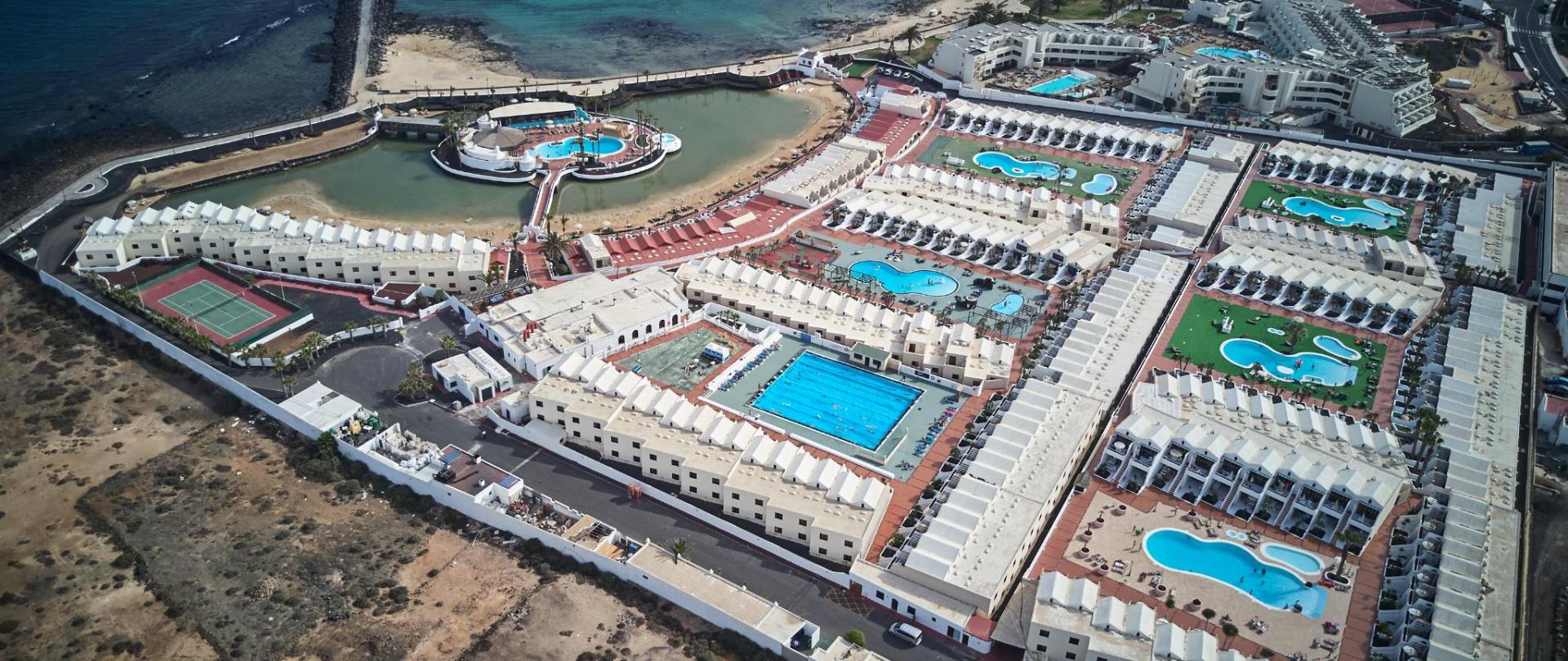 Sands Beach Resort Costa Teguise Hotel Lanzarote Aerial View Jpg