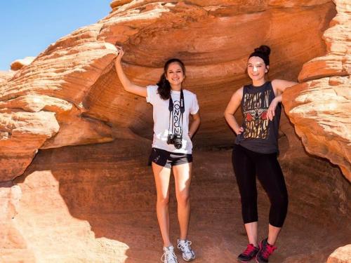 Hidden Pinyon Trail In Snow Canyon