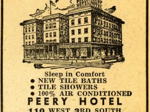 About The Peery Hotel In Salt Lake City Ut Usa - 